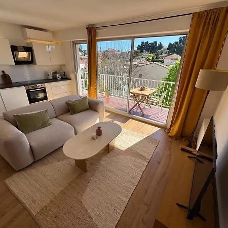 Les Calanques d'Or - Apt Standing 4 Prs - Clim Appartement Antibes